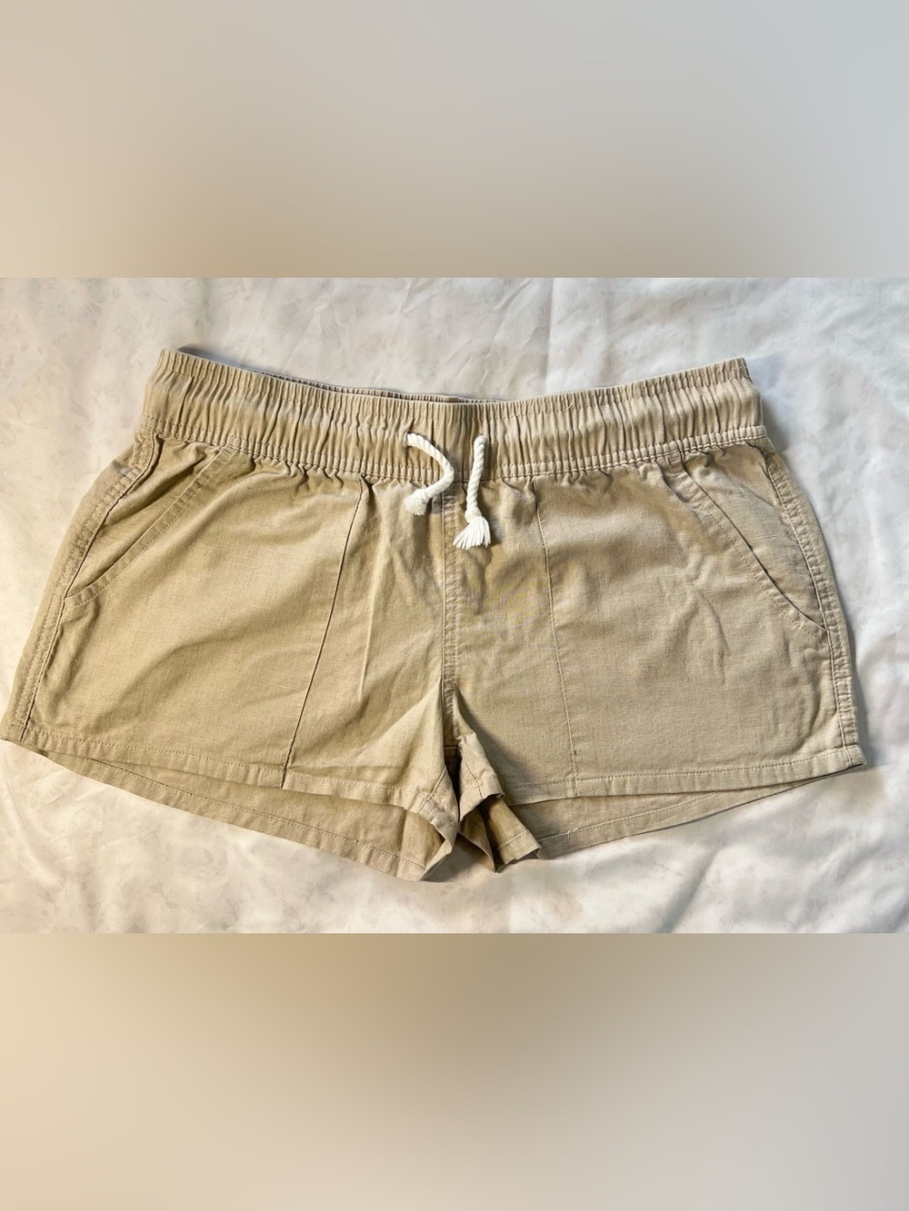 Huntington Surf and Sport Women’s/Teens Abbey Shorts, Khaki, Medium